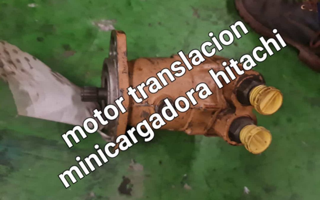 MOTOR TRASLACION USADO MINICARGADORA HITACHI